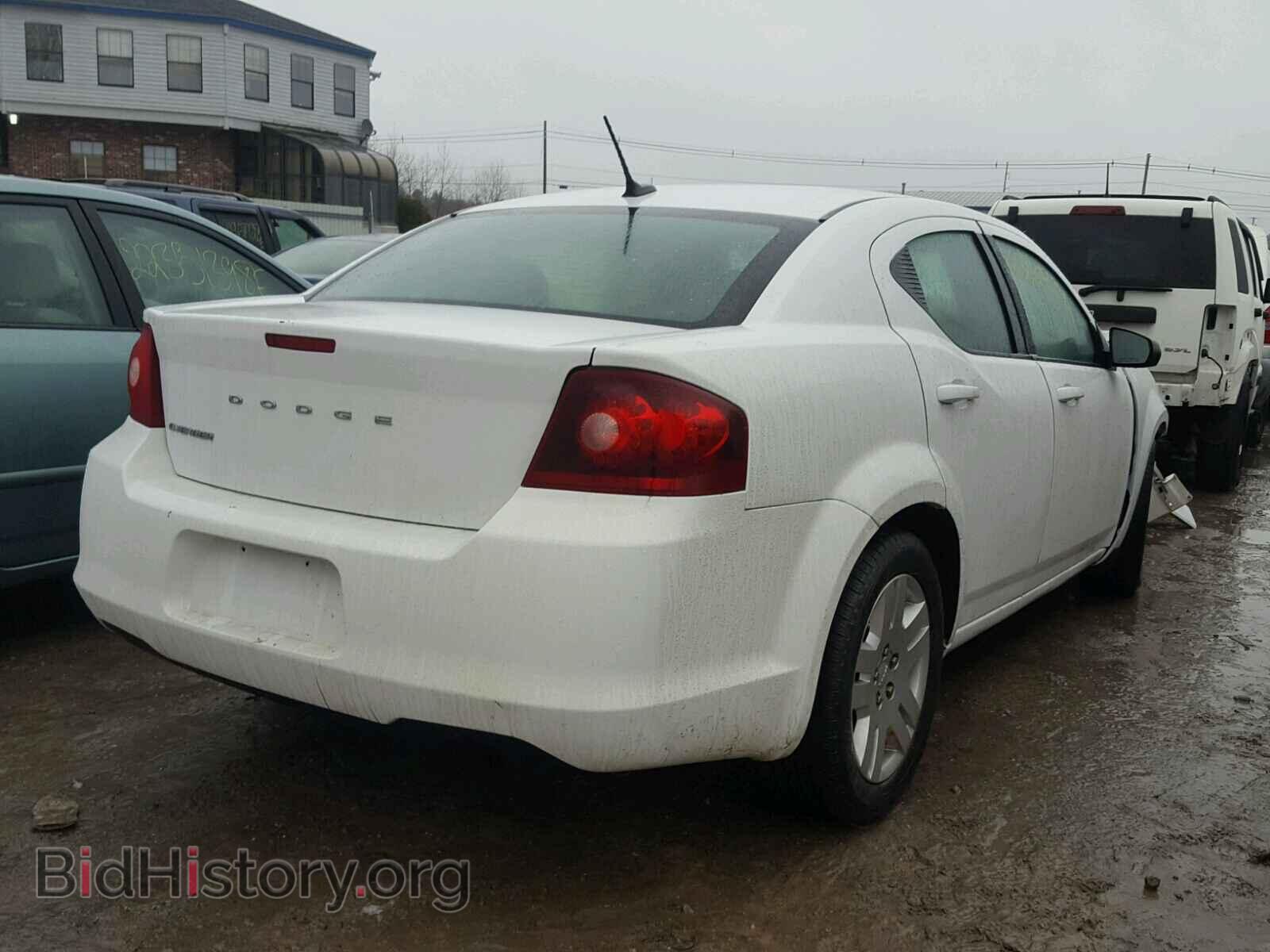 2013 DODGE AVENGER - VIN: 1C3CDZAB7DN568393 - Фото 4
