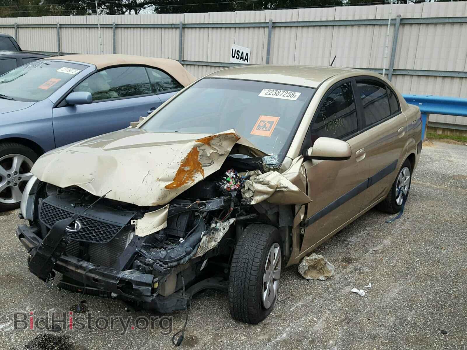 2008 KIA RIO BASE - VIN: KNADE123886338235 - Фото 2