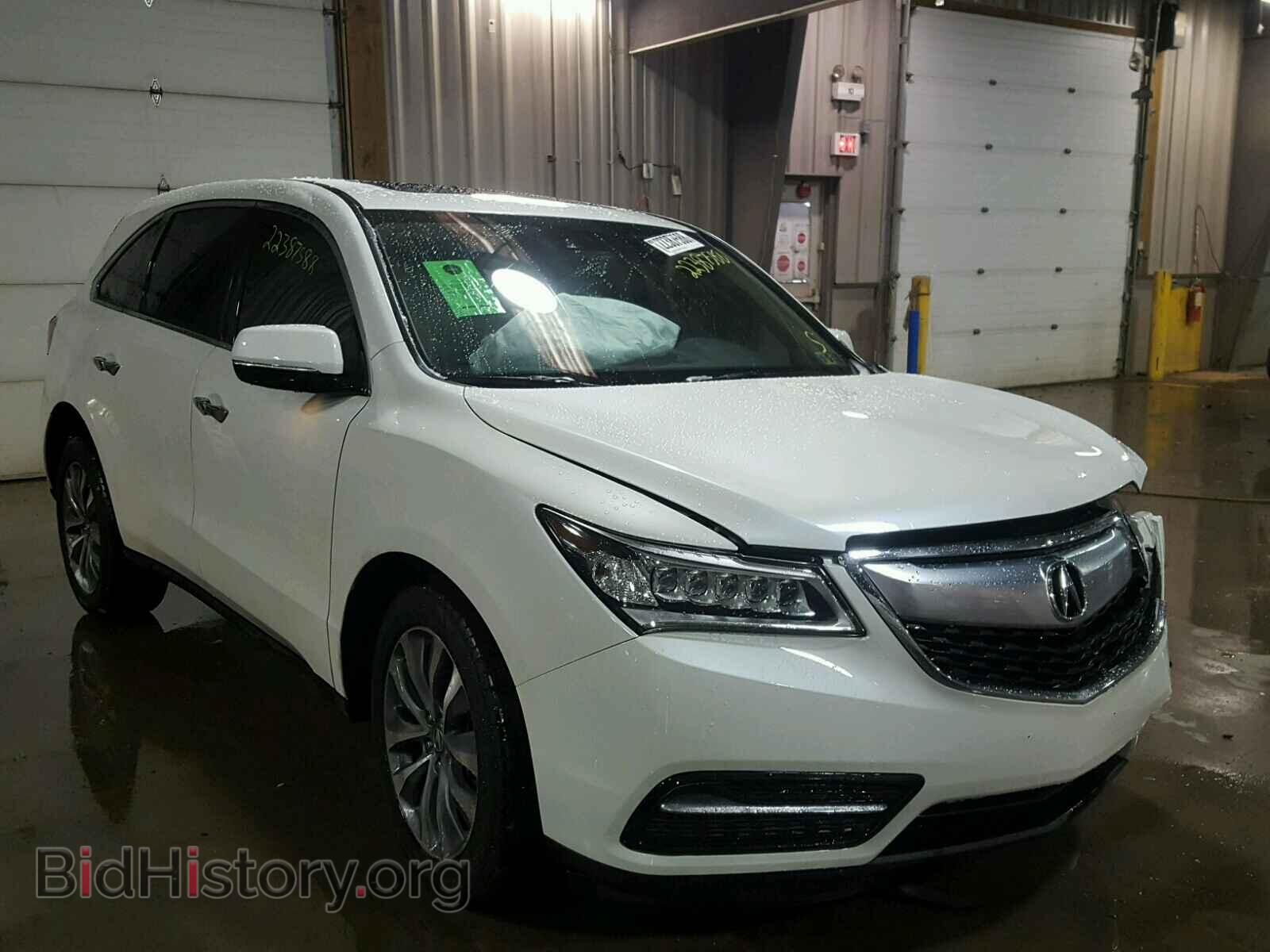 Фотография 5FRYD4H47FB024357 - ACURA MDX 2015