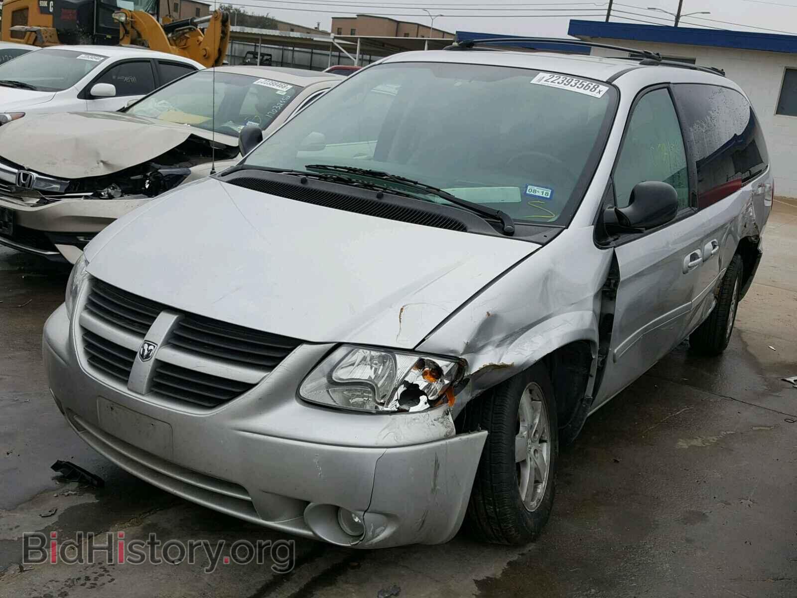 2007 DODGE CARAVAN - VIN: 2D4GP44L47R132851 - Фото 2