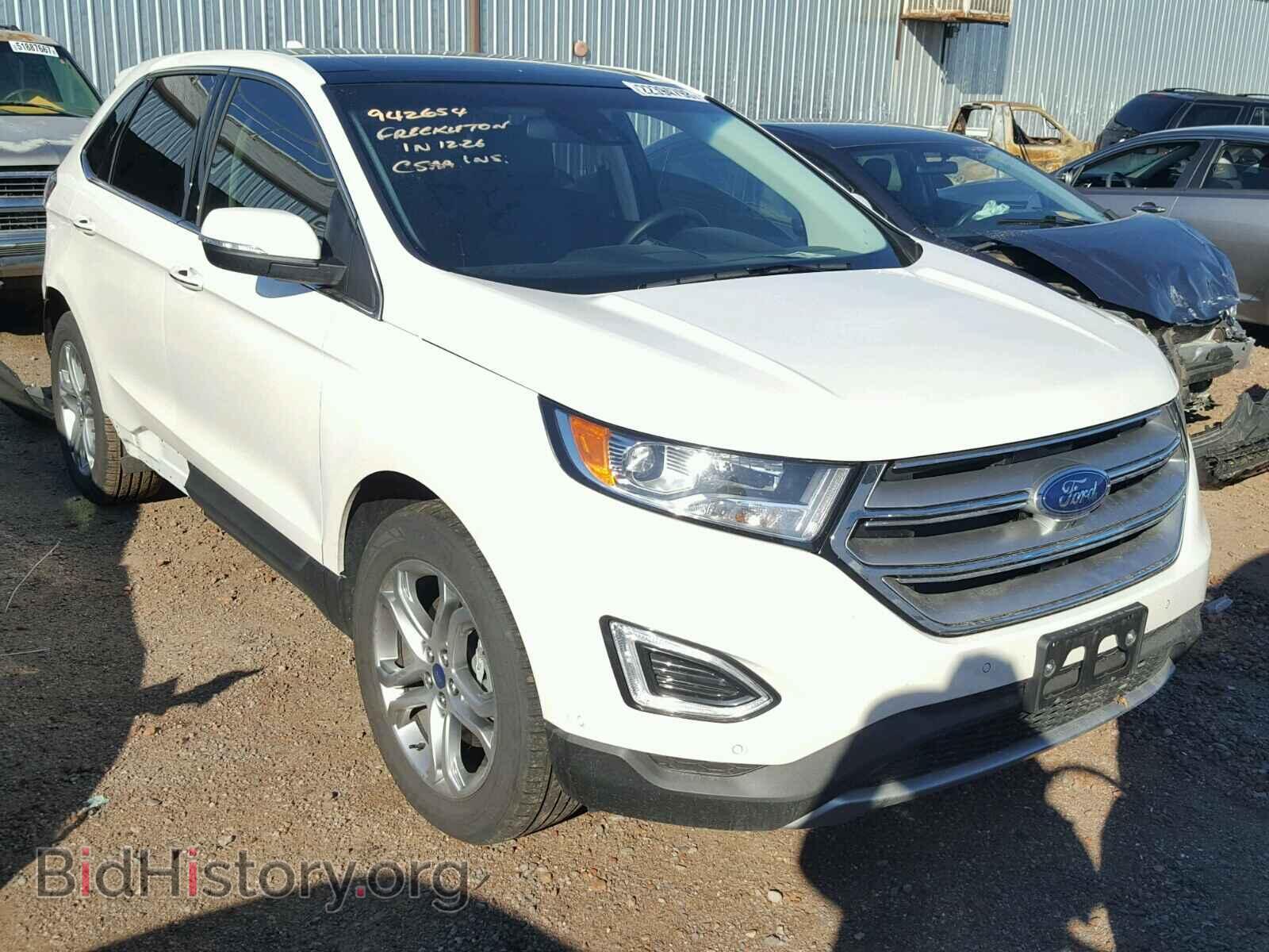 Фотография 2FMPK4K84FBB38789 - FORD EDGE 2015