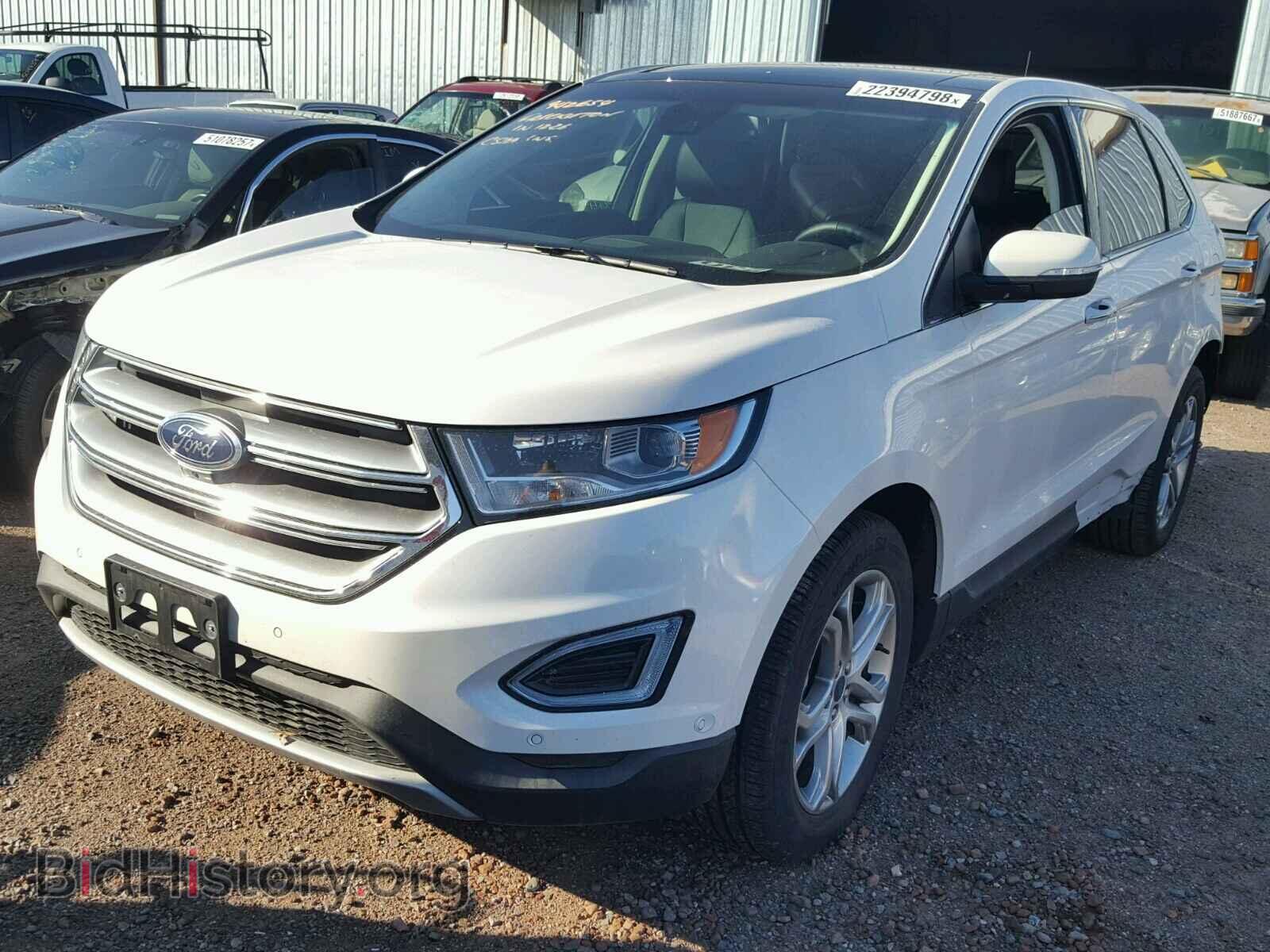 2015 FORD EDGE - VIN: 2FMPK4K84FBB38789 - Фото 2