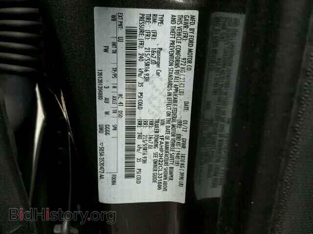 2012 FORD FOCUS - VIN: 1FAHP3H22CL331886 - Фото 10