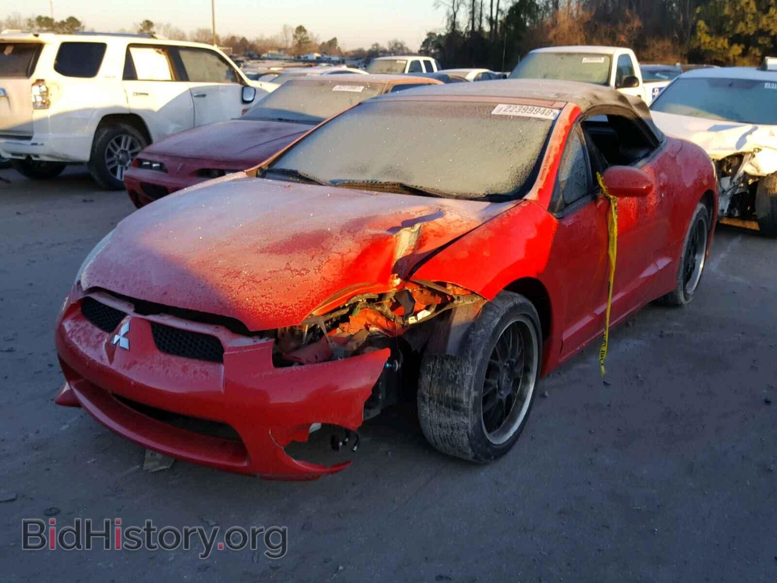 2007 MITSUBISHI ECLIPSE - VIN: 4A3AL35T47E034257 - Фото 2