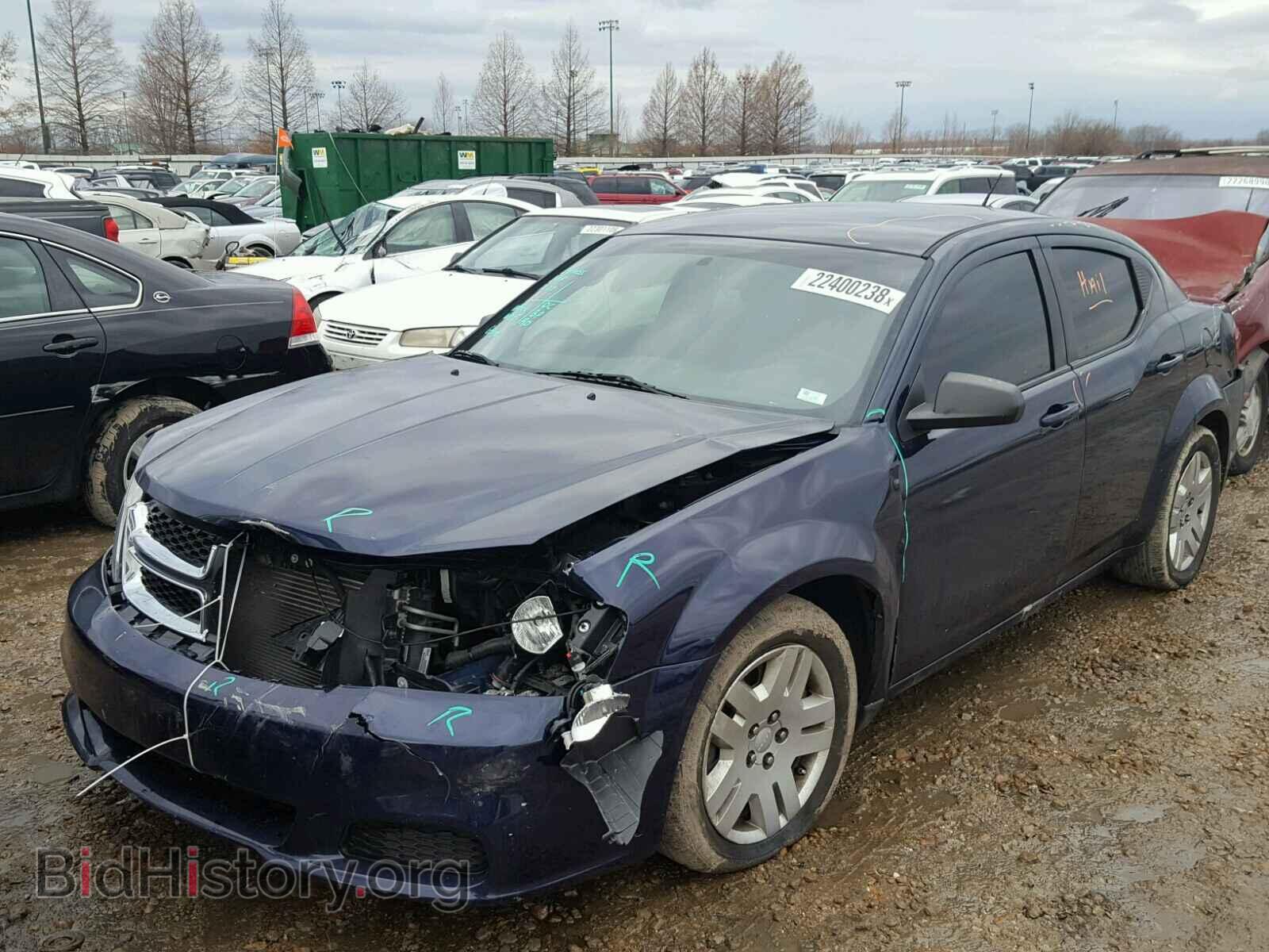 2013 DODGE AVENGER - VIN: 1C3CDZAB3DN731251 - Фото 2
