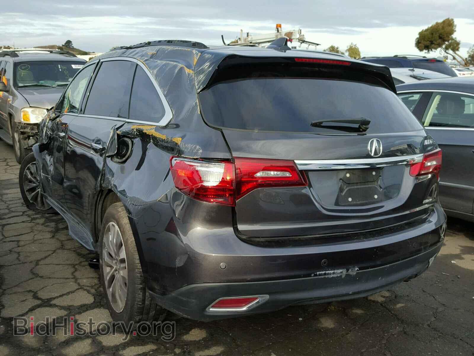 2015 ACURA MDX - VIN: 5FRYD4H43FB011993 - Фото 3