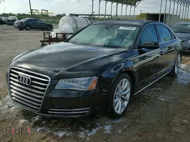 2011 AUDI A8 - VIN: WAURVAFDXBN012877 - Фото 2