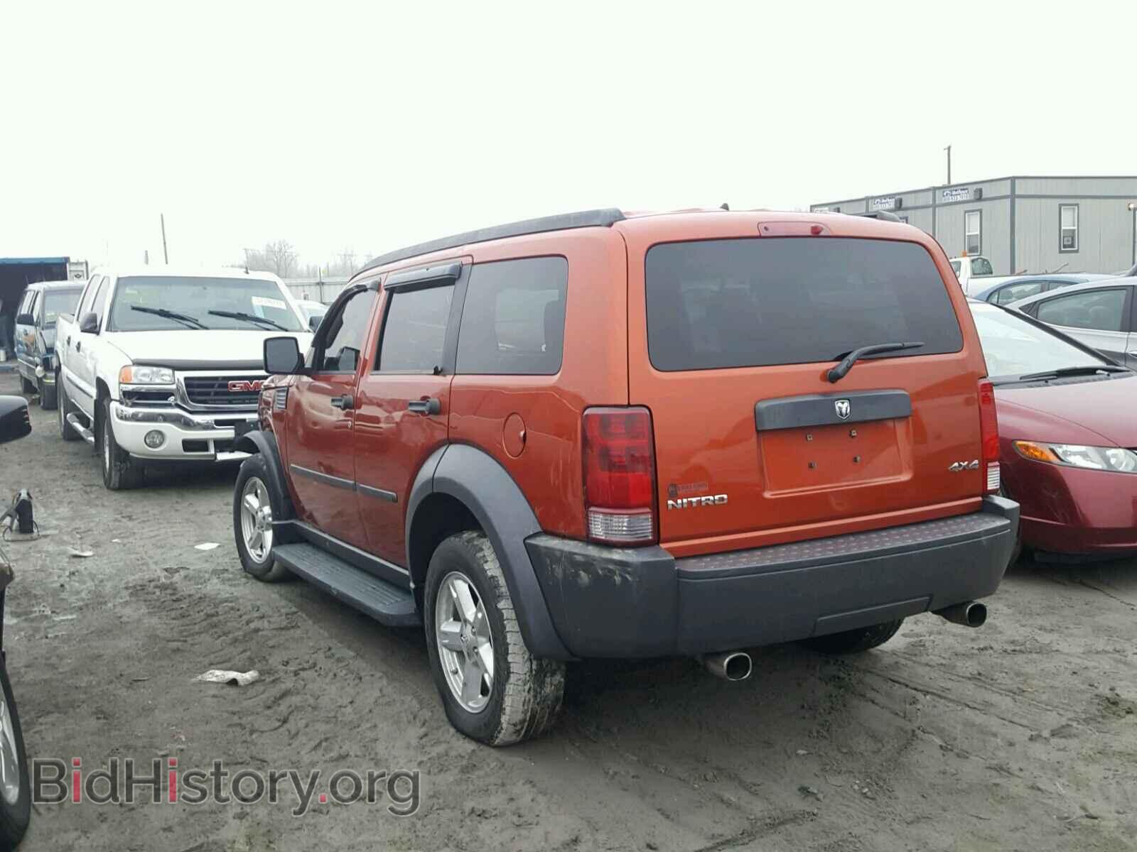 2007 DODGE NITRO - VIN: 1D8GU28KX7W654761 - Фото 3