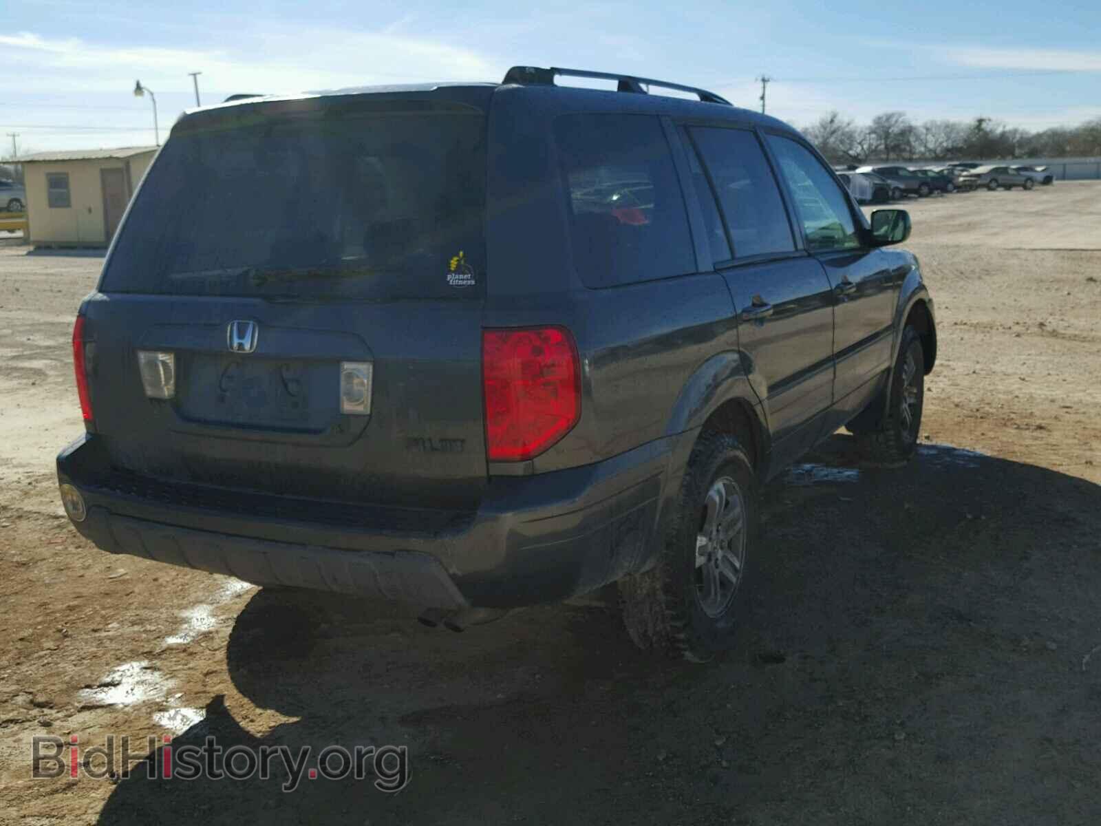 2005 HONDA PILOT - VIN: 2HKYF18475H544651 - Фото 4