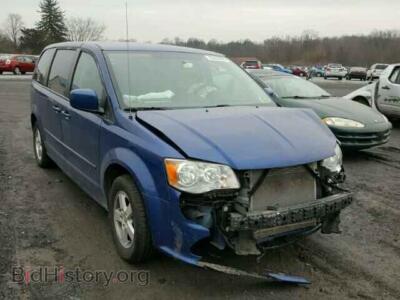 2011 Dodge CARAVAN Grand Cara, синий — VIN 2D4RN3DG8BR786482, Copart