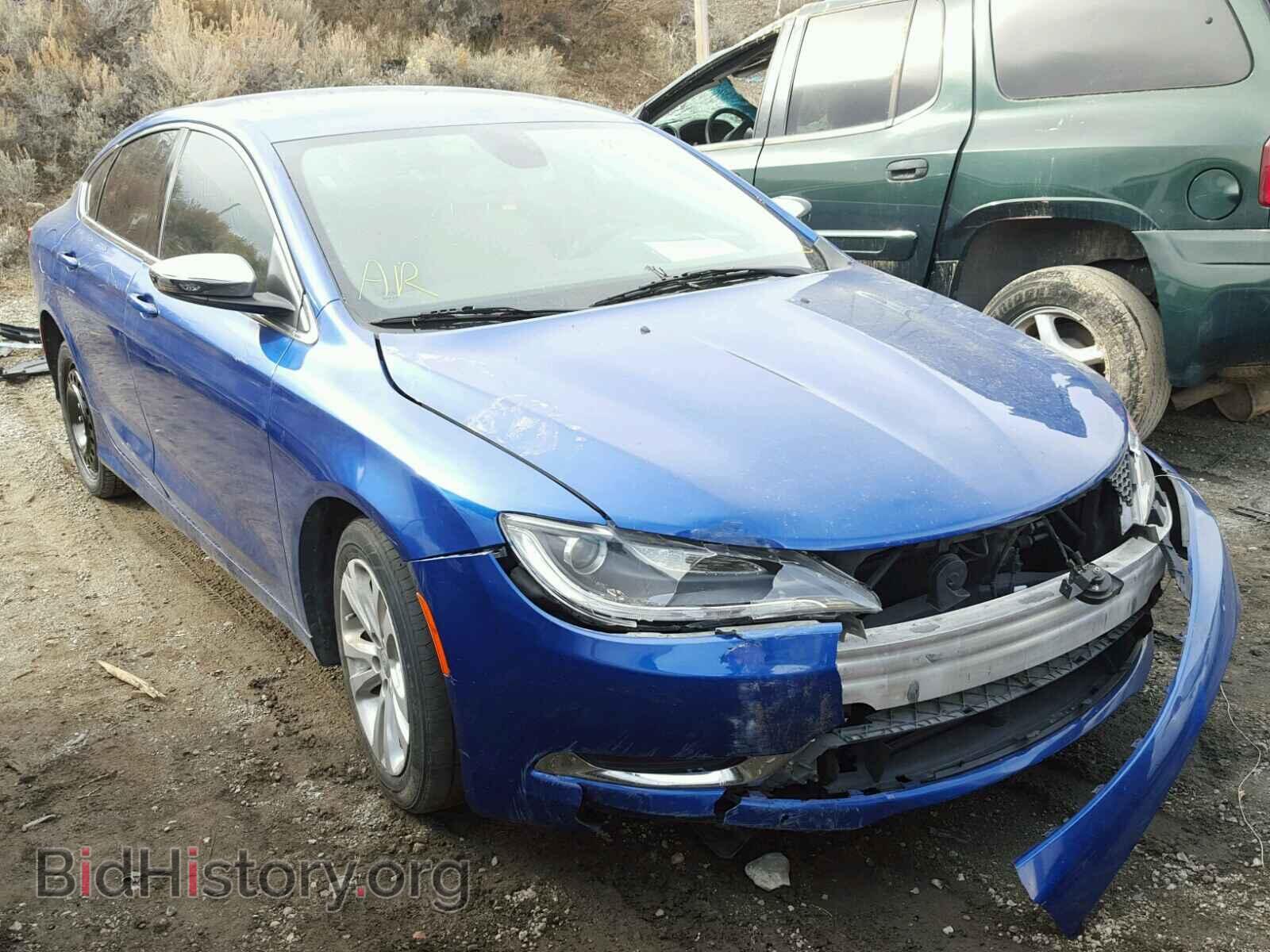 Фотография 1C3CCCAB6GN105889 - CHRYSLER 200 2016