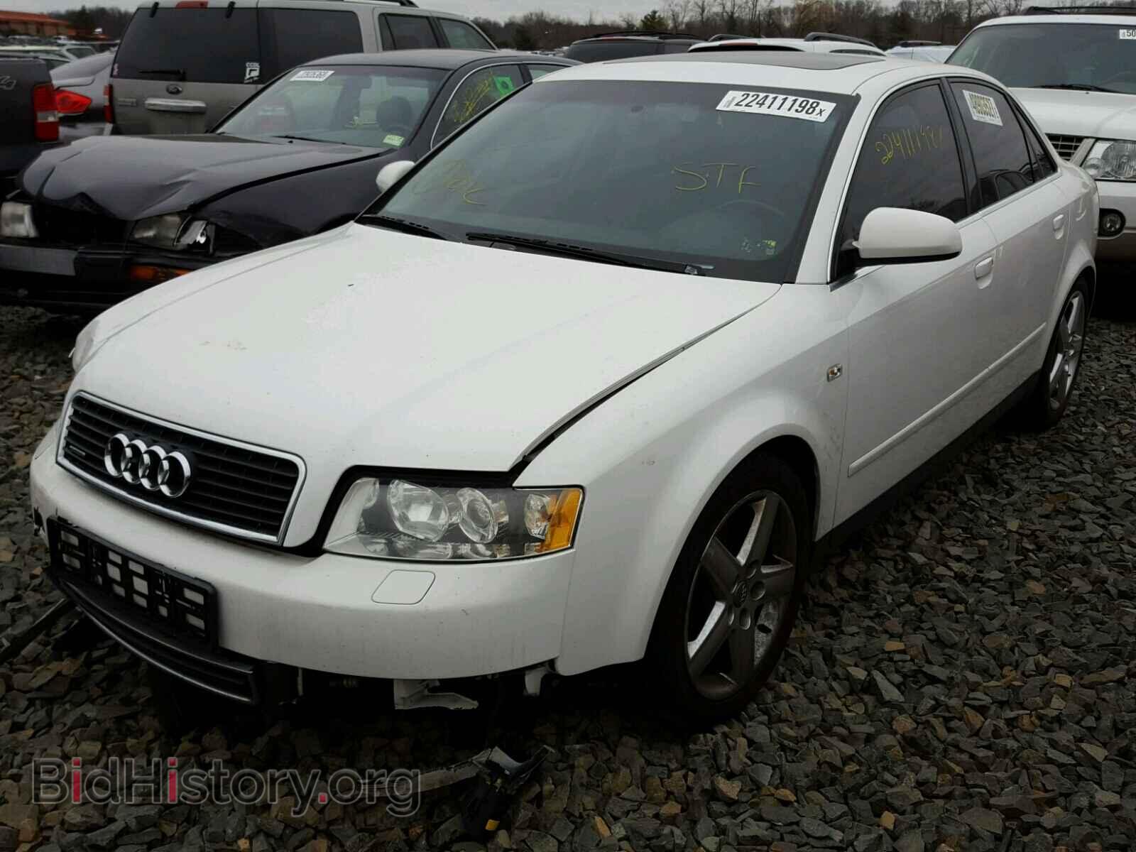 2002 AUDI A4 - VIN: WAULT68E32A247286 - Фото 2