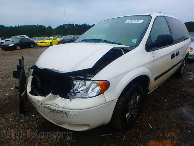 2007 DODGE CARAVAN - VIN: 1D4GP24R17B256728 - Фото 2