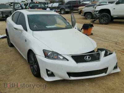 2011 Lexus IS350, белый — VIN JTHBE5C20B5025747, Copart