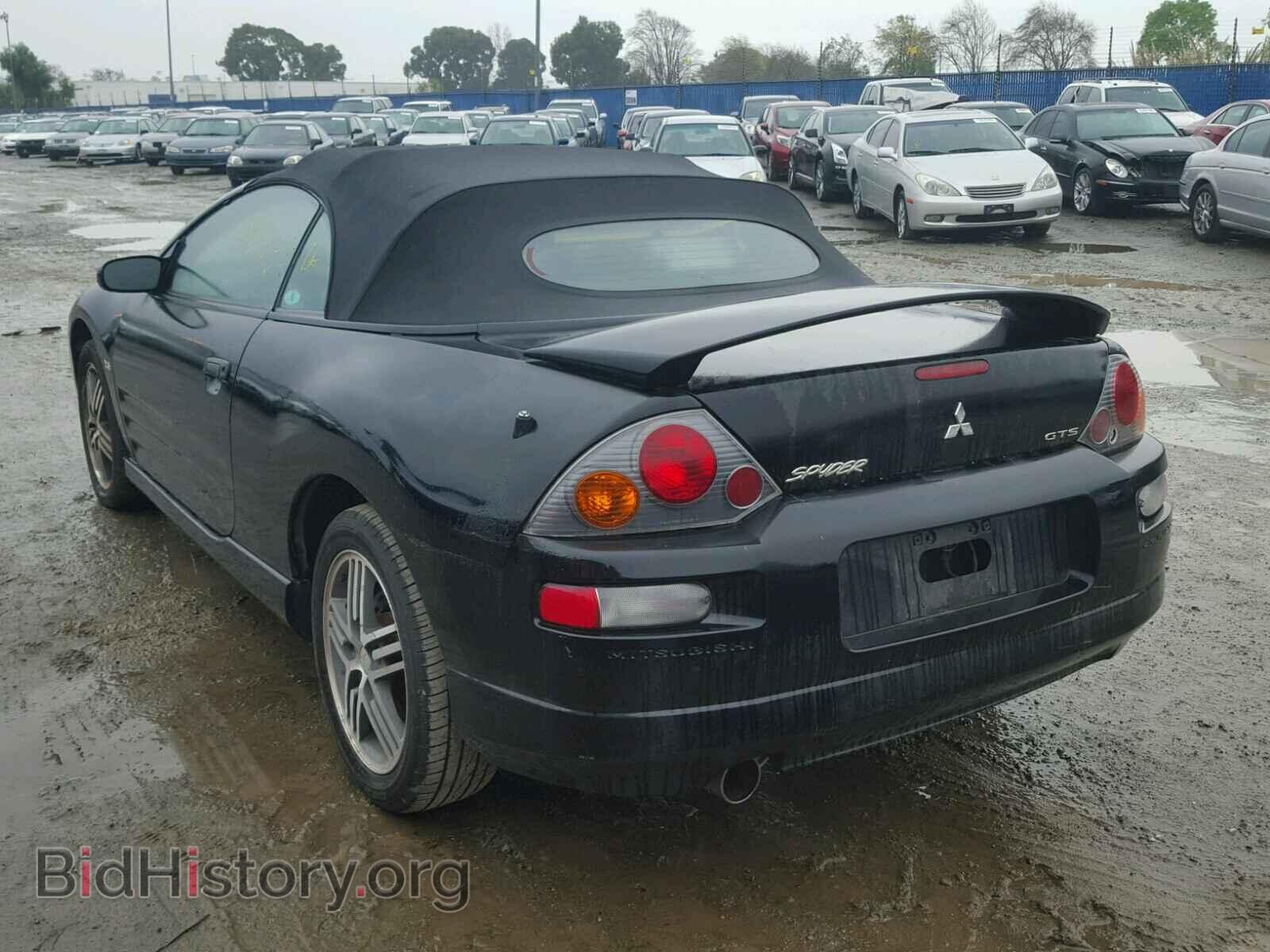2003 MITSUBISHI ECLIPSE - VIN: 4A3AE75H43E049641 - Фото 3