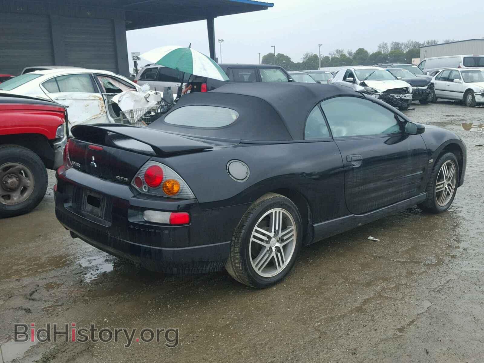 2003 MITSUBISHI ECLIPSE - VIN: 4A3AE75H43E049641 - Фото 4