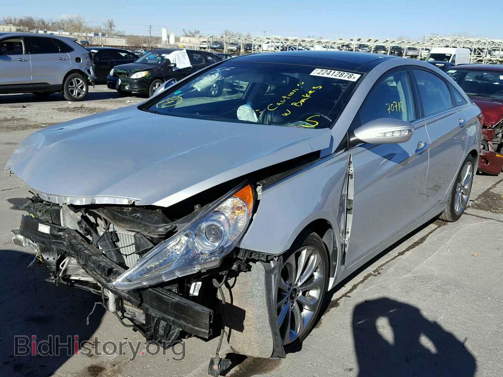 2012 HYUNDAI SONATA - VIN: 5NPEC4AB9CH400196 - Фото 2