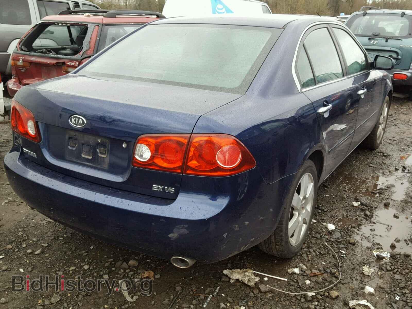 2007 KIA OPTIMA - VIN: KNAGE124X75122848 - Фото 4