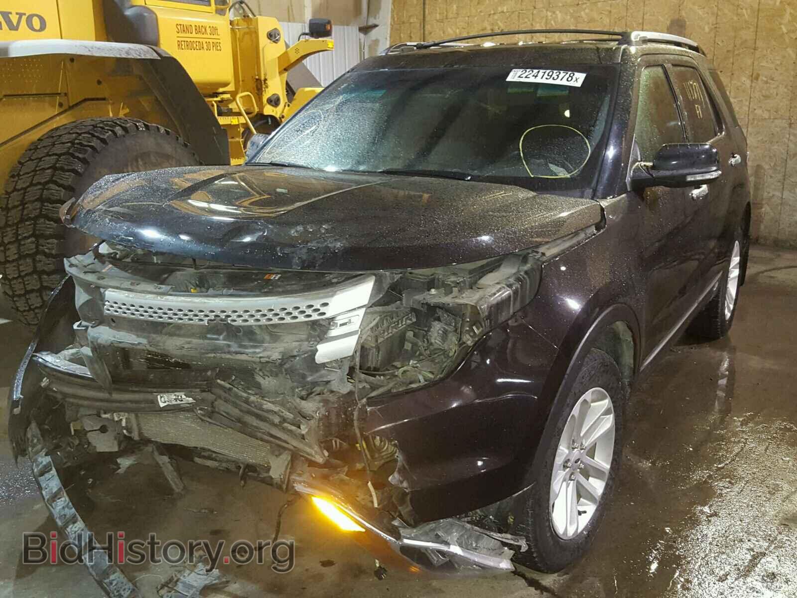 2014 FORD EXPLORER - VIN: 1FM5K8D89EGB11140 - Фото 2