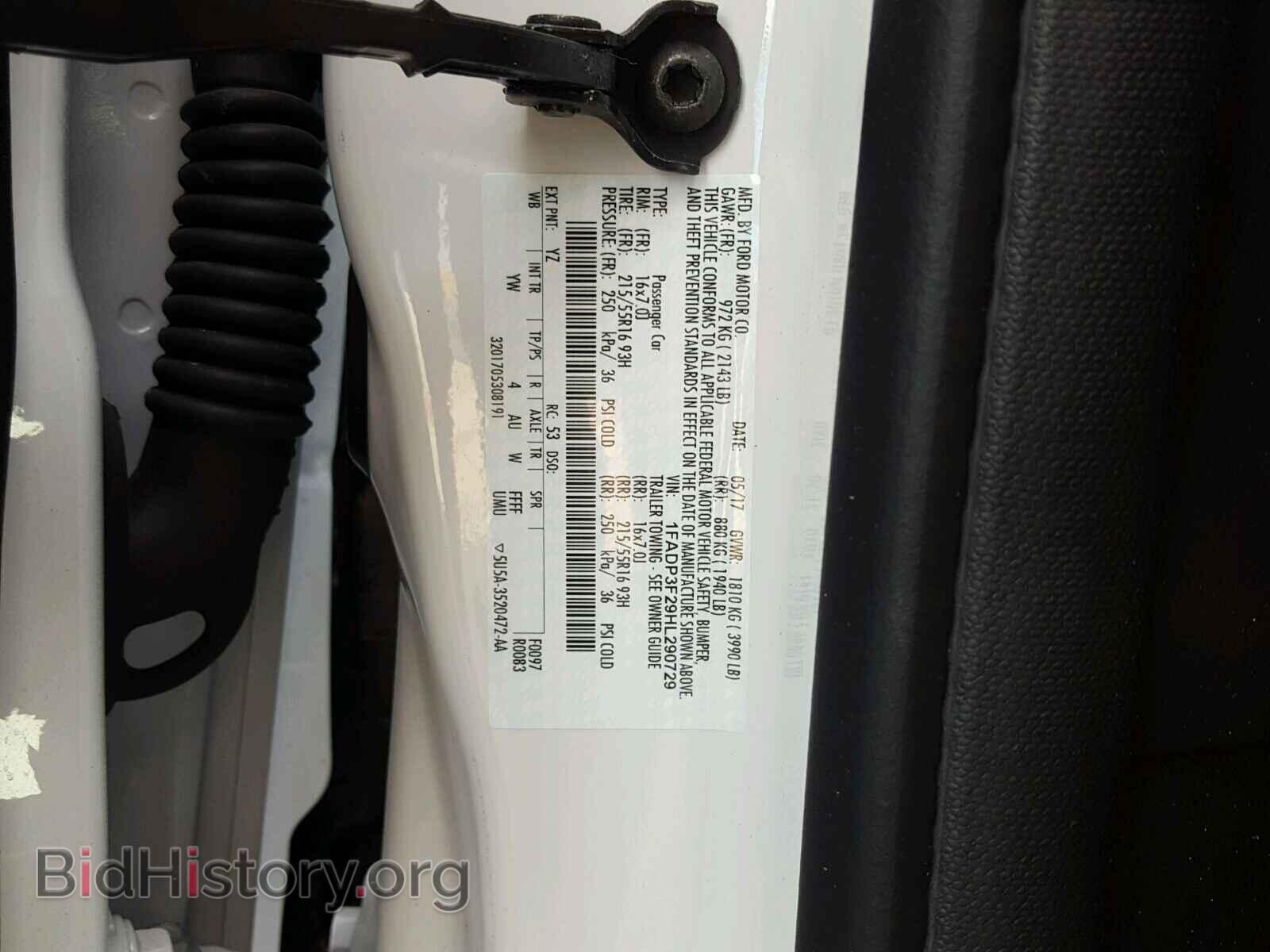 2017 FORD FOCUS - VIN: 1FADP3F29HL290729 - Photo 10
