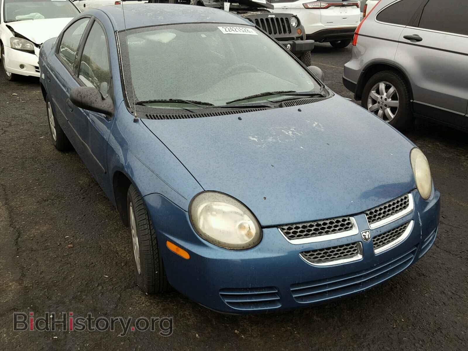 Фотография 1B3ES26C93D157022 - DODGE NEON 2003