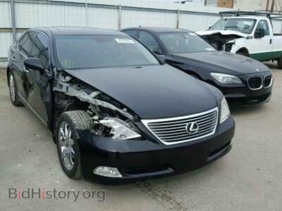 2008 Lexus LS460 LS 460, черный — VIN JTHBL46F085062093, Copart