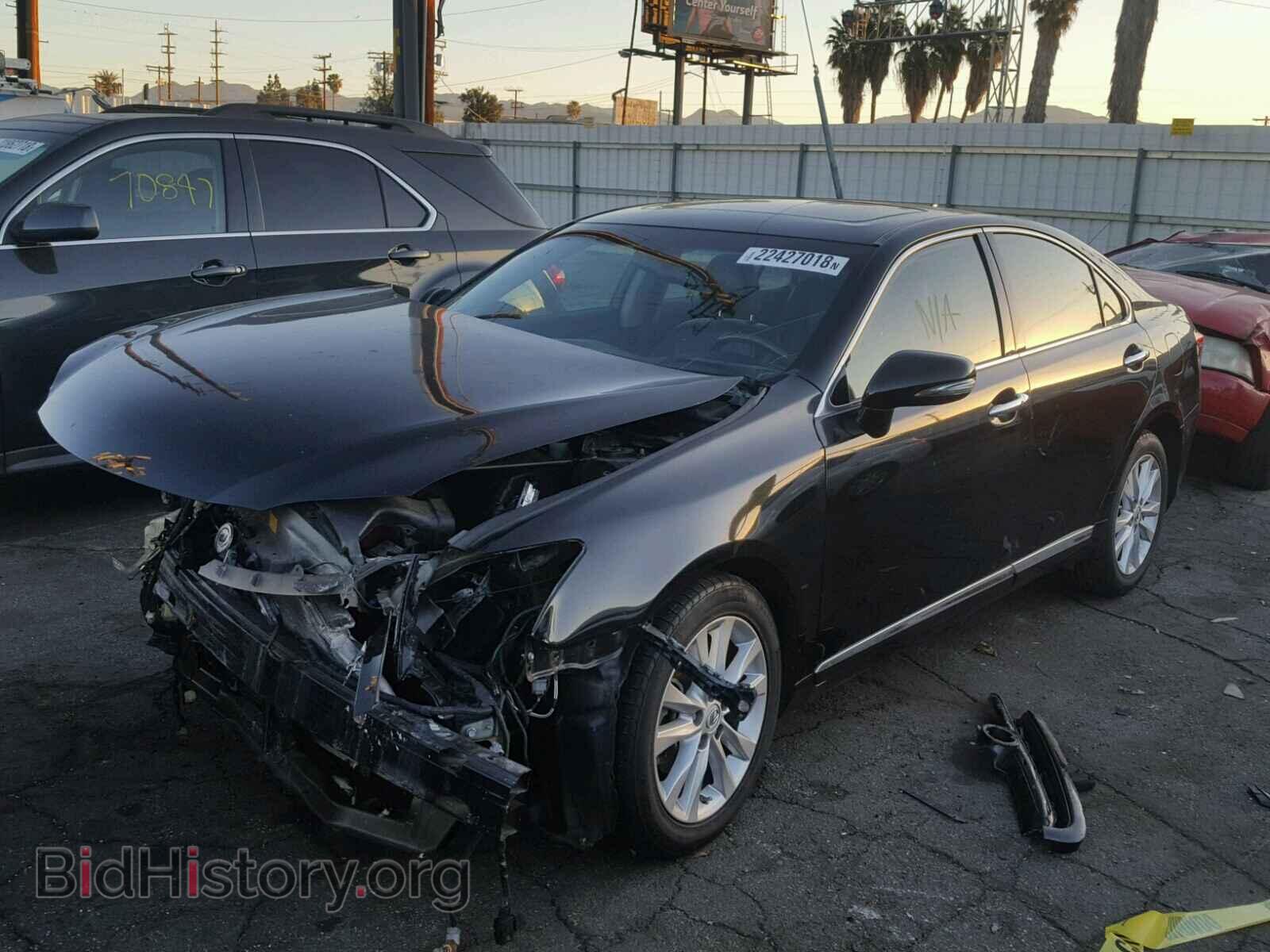 2011 LEXUS ES350 - VIN: JTHBK1EG9B2418058 - Фото 2