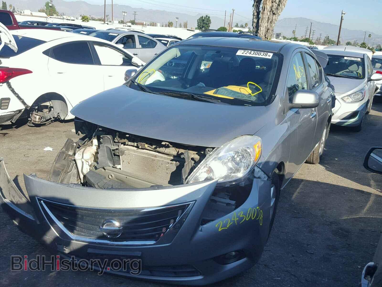2012 NISSAN VERSA - VIN: 3N1CN7AP1CL918367 - Photo 2