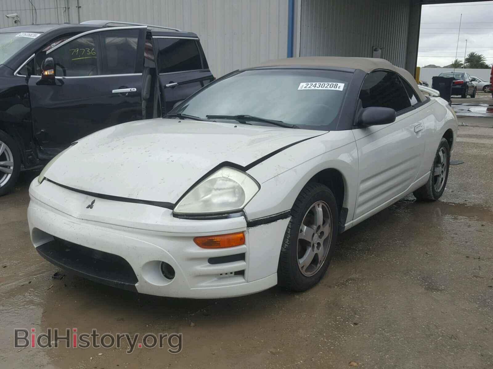 2004 MITSUBISHI ECLIPSE - VIN: 4A3AE45G04E136458 - Фото 2