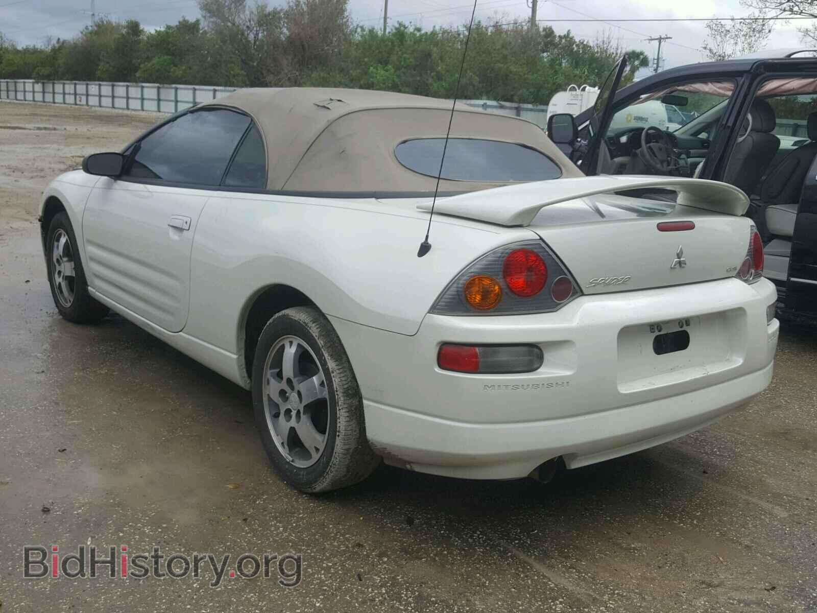 2004 MITSUBISHI ECLIPSE - VIN: 4A3AE45G04E136458 - Фото 3