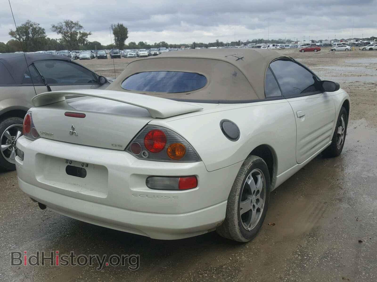 2004 MITSUBISHI ECLIPSE - VIN: 4A3AE45G04E136458 - Фото 4