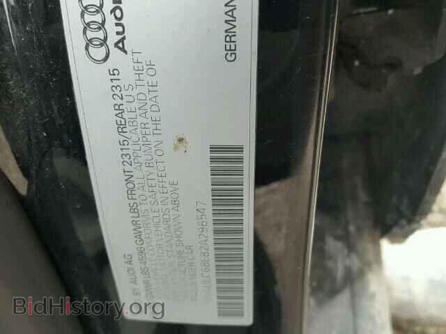 2002 AUDI A4 - VIN: WAULC68E82A296547 - Фото 10
