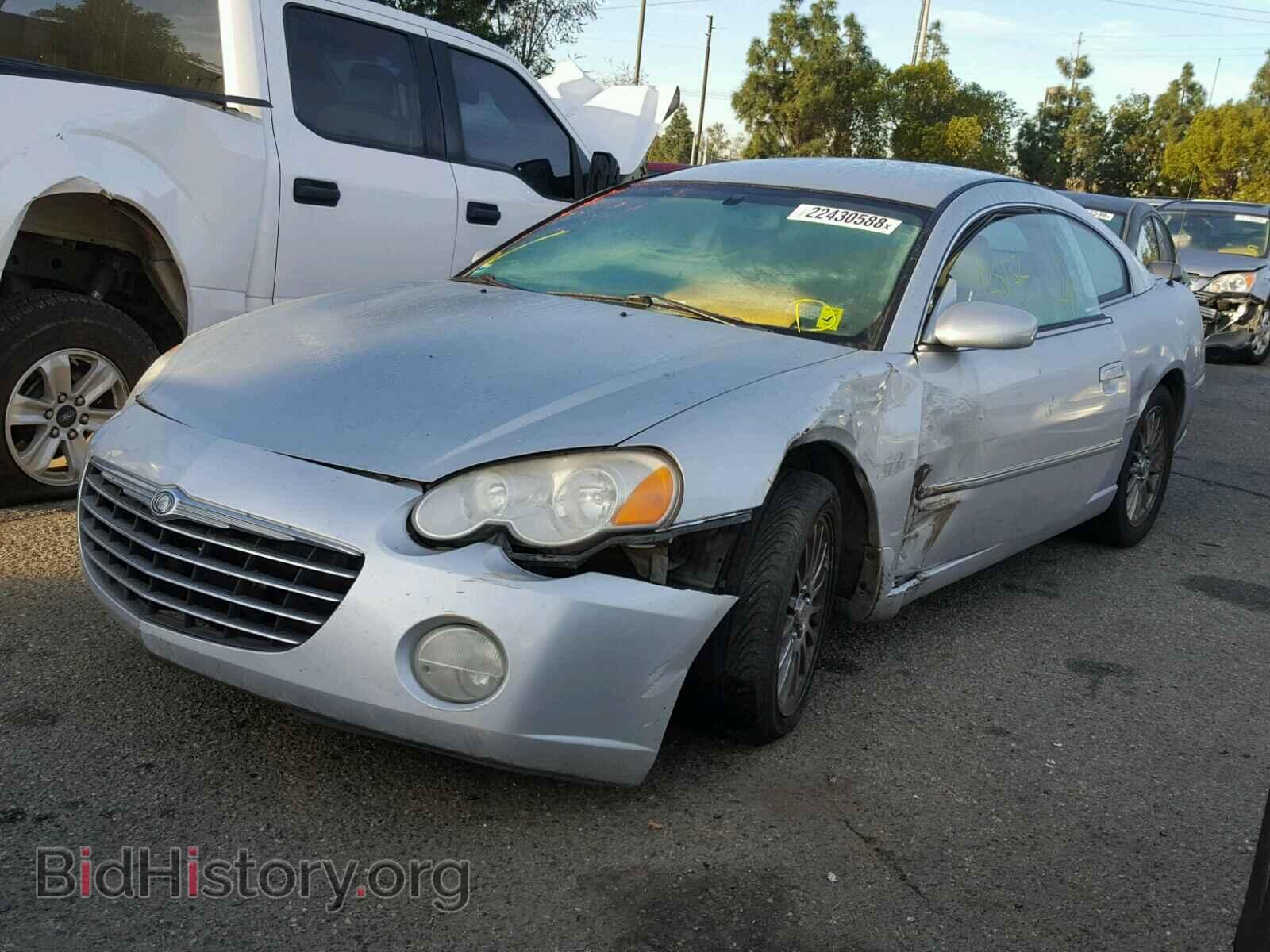 2003 CHRYSLER SEBRING - VIN: 4C3AG52H03E144285 - Фото 2