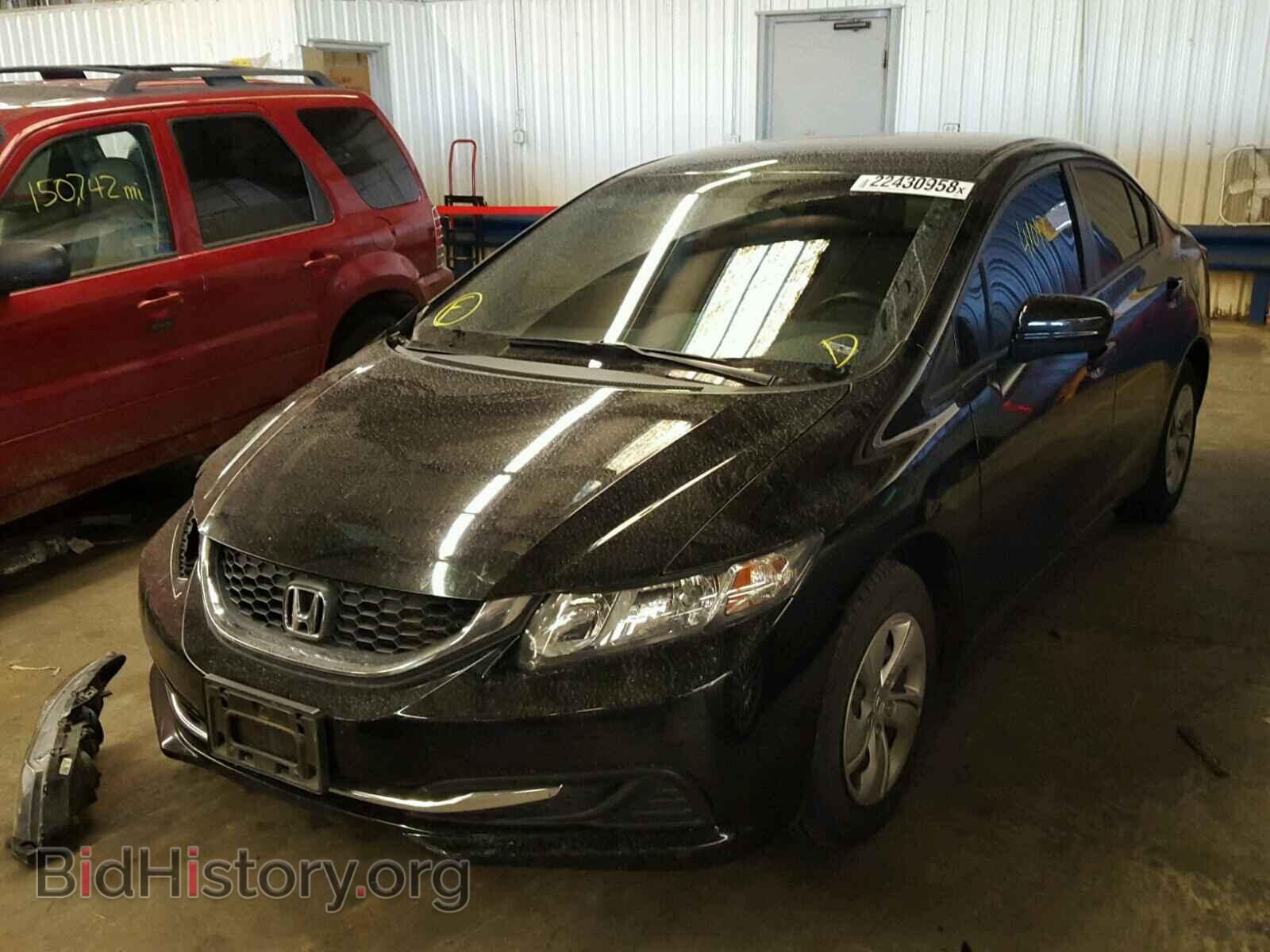2014 HONDA CIVIC - VIN: 19XFB2F5XEE004493 - Фото 2