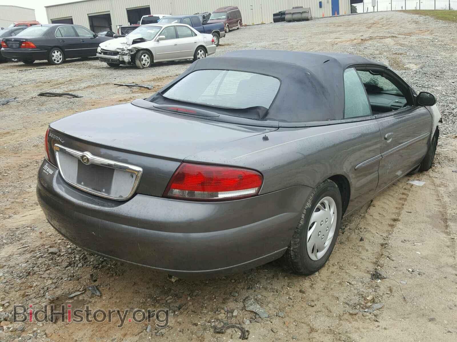 2005 CHRYSLER SEBRING - VIN: 1C3EL45X95N586271 - Фото 4