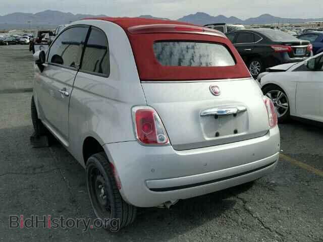 2012 FIAT 500 - VIN: 3C3CFFDR5CT120489 - Фото 3