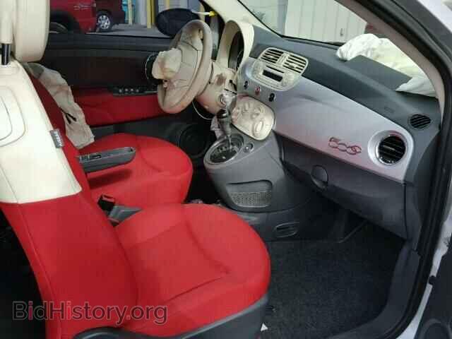 2012 FIAT 500 - VIN: 3C3CFFDR5CT120489 - Фото 5