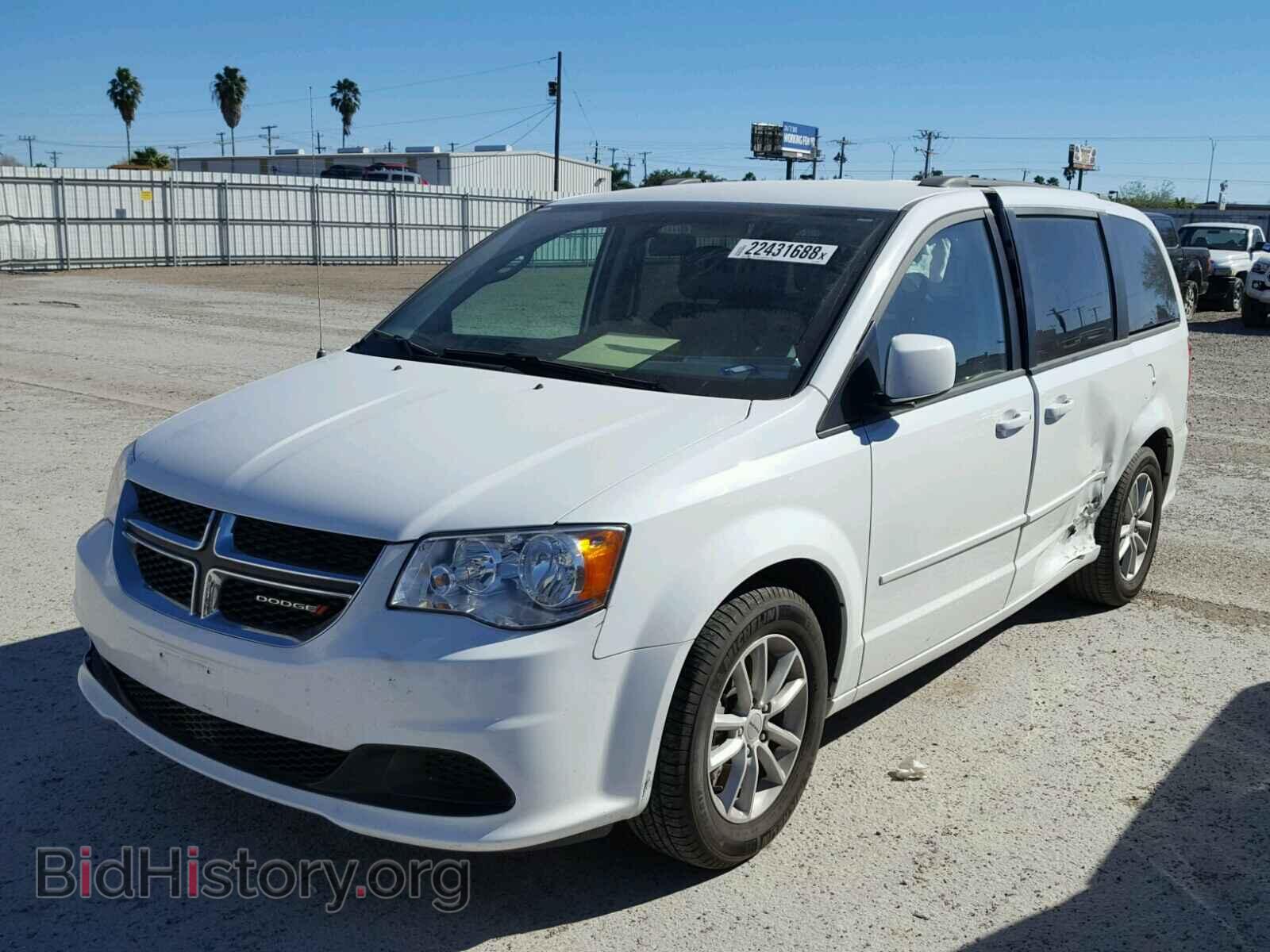 2016 DODGE CARAVAN - VIN: 2C4RDGCG2GR383940 - Фото 2
