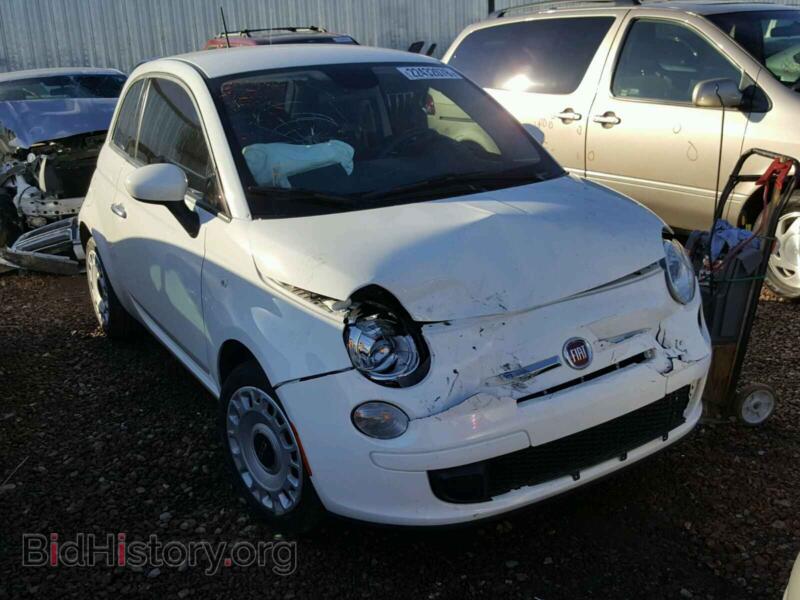 2014 Fiat 500 500 POP (VIN 3C3CFFAR7ET293387) — photo 1 of 10, Copart, damage: front end