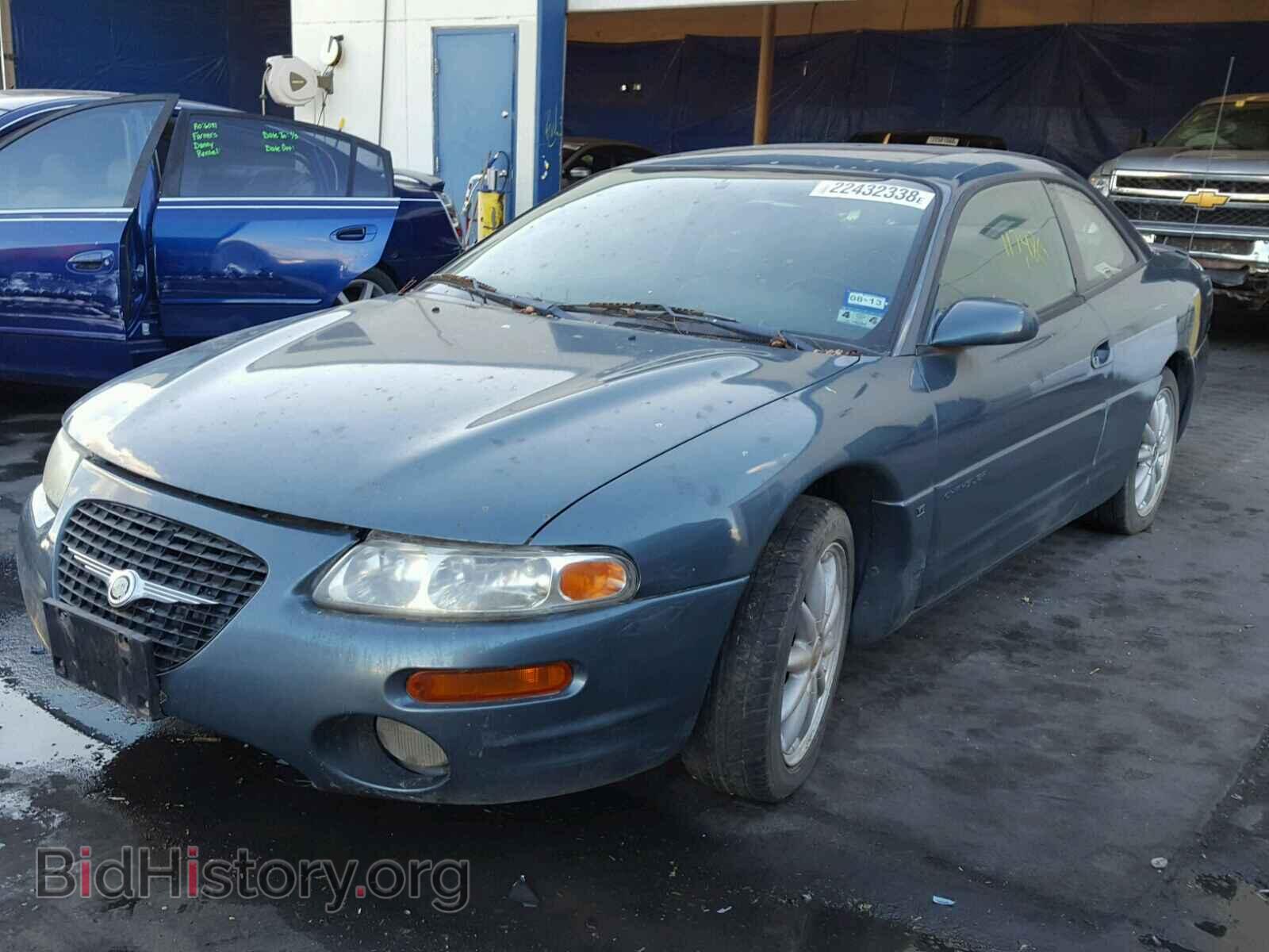 2000 CHRYSLER SEBRING - VIN: 4C3AU52N8YE019668 - Фото 2