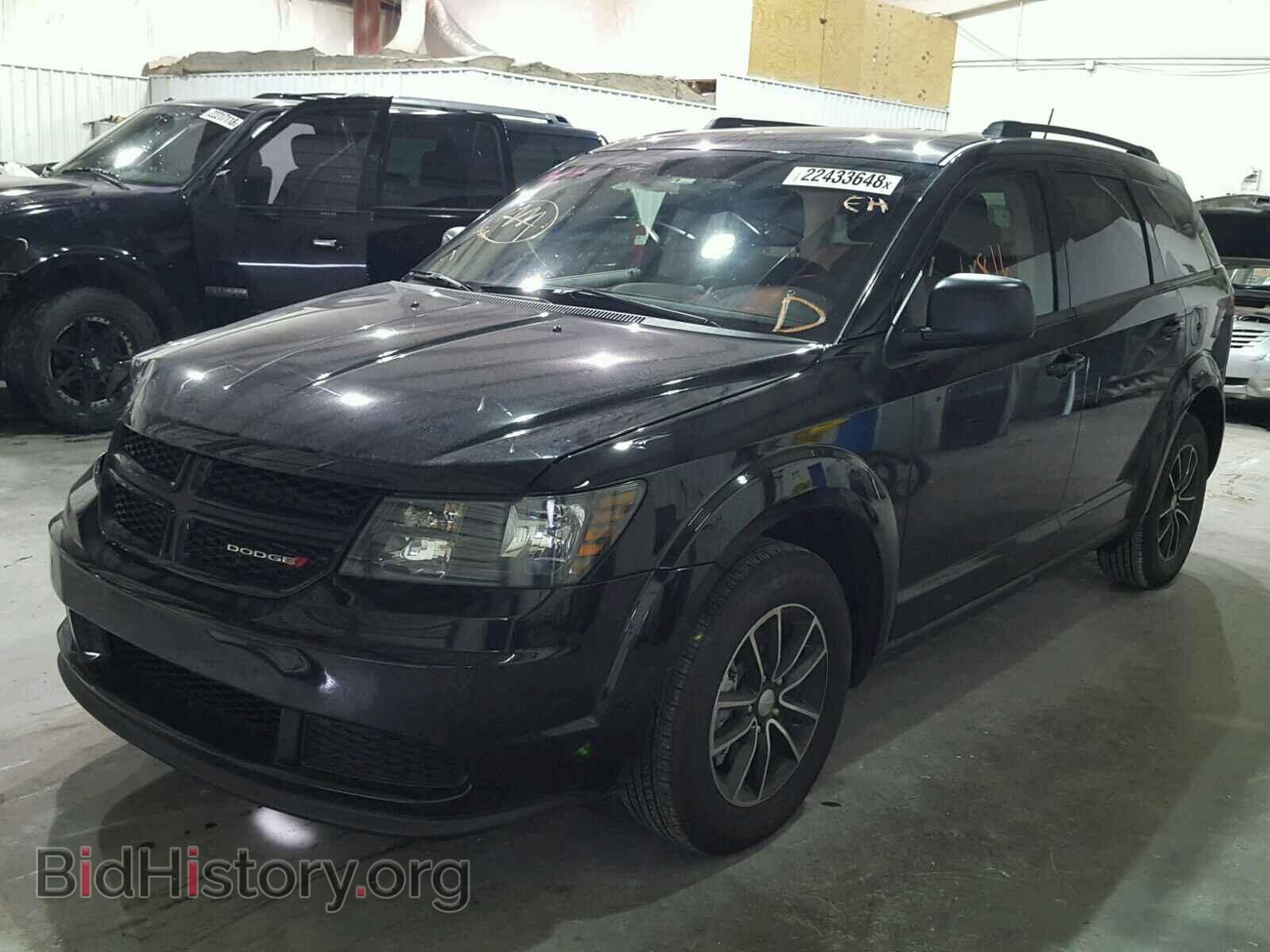 2017 DODGE JOURNEY - VIN: 3C4PDCAB1HT706543 - Фото 2