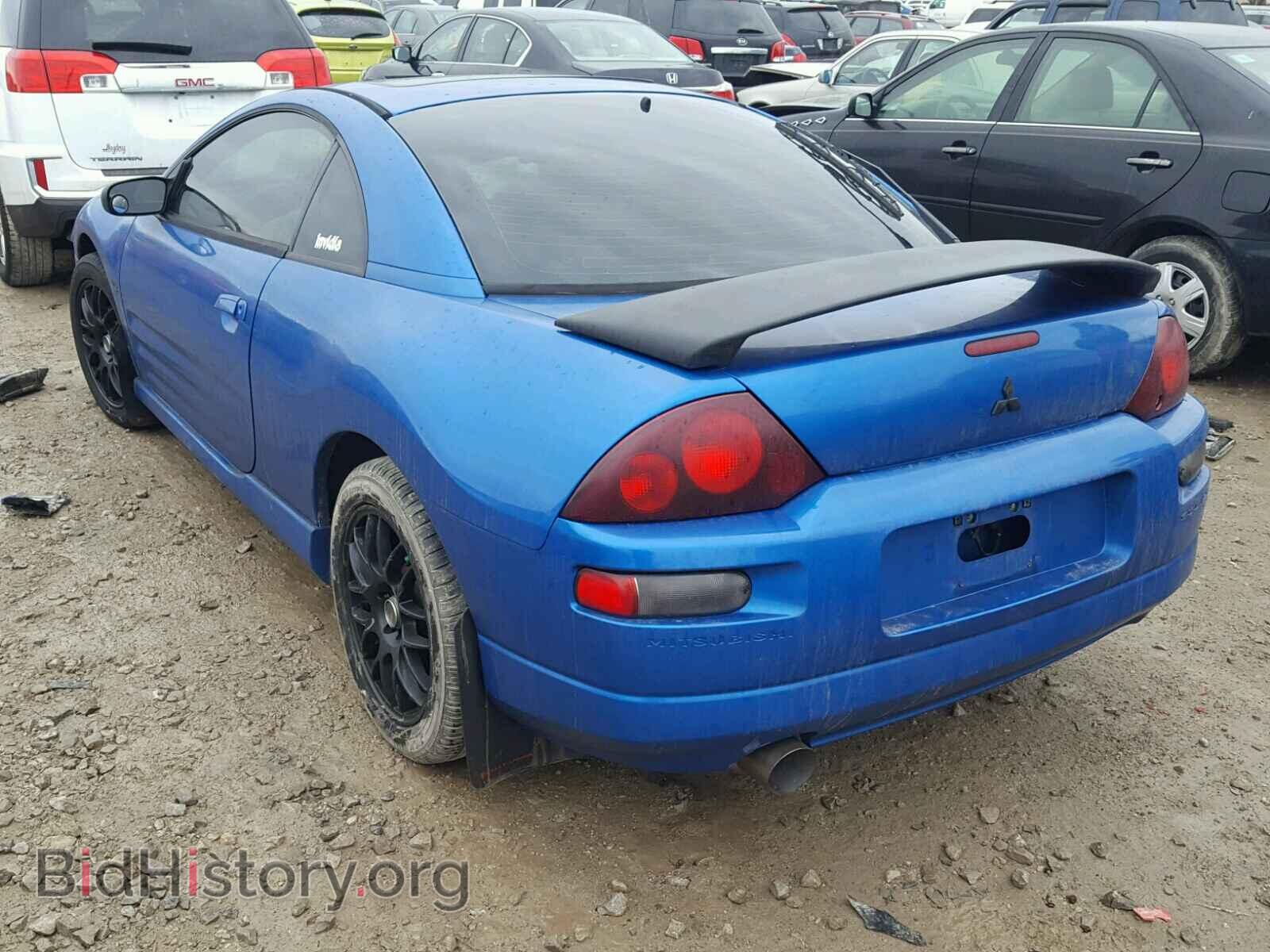 2002 MITSUBISHI ECLIPSE - VIN: 4A3AC54H72E037719 - Фото 3