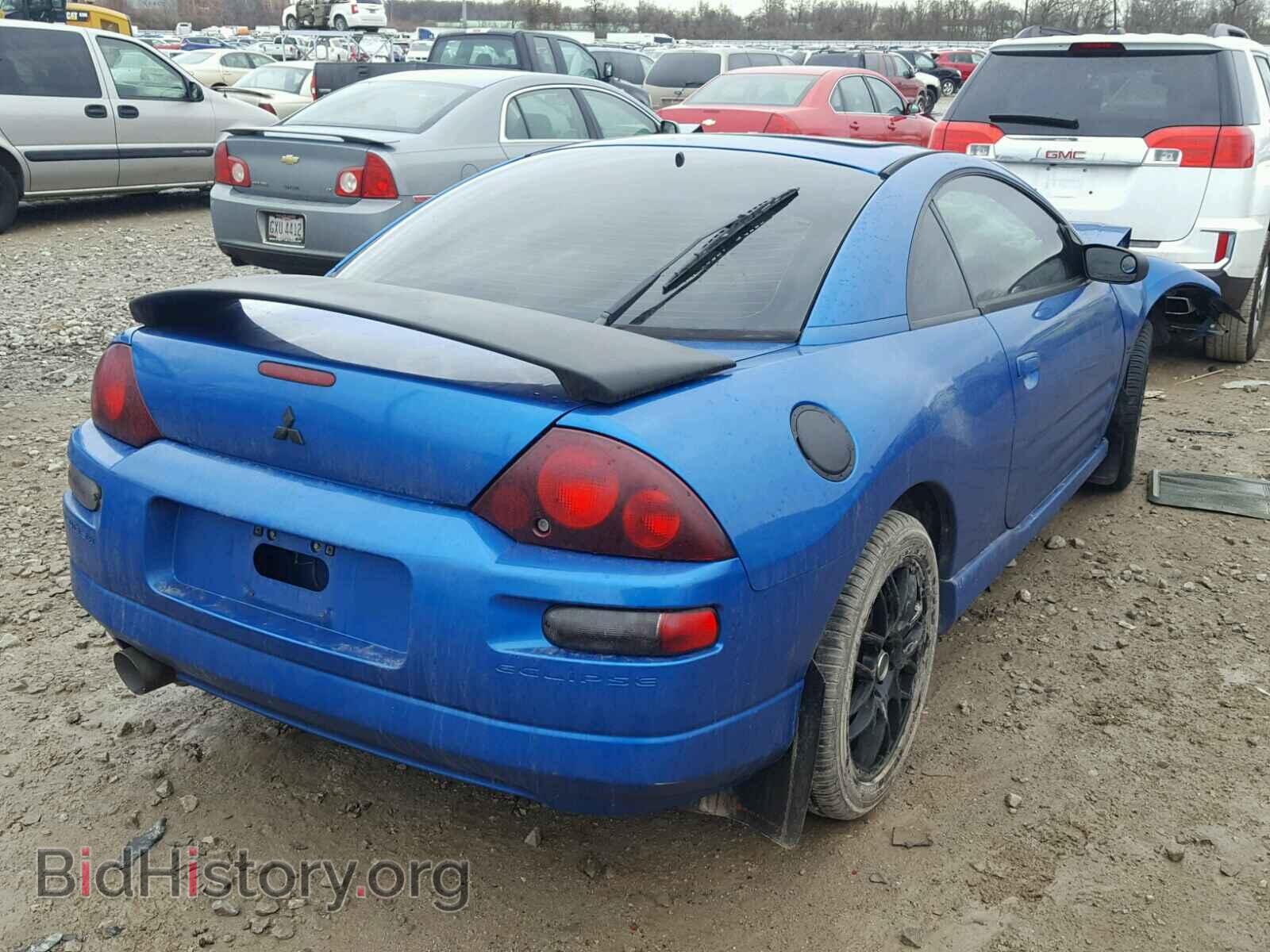 2002 MITSUBISHI ECLIPSE - VIN: 4A3AC54H72E037719 - Фото 4