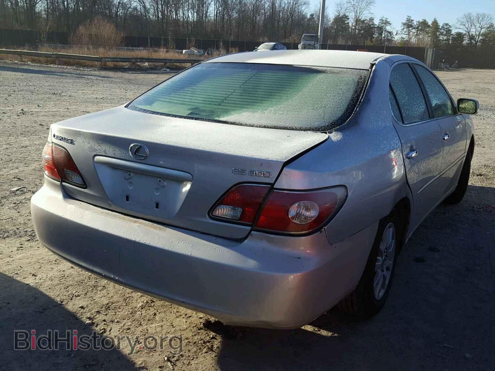 2003 LEXUS ES300 - VIN: JTHBF30G030108031 - Фото 4