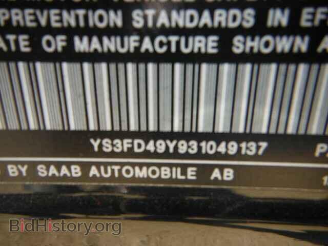 2003 SAAB 9 3 - VIN: YS3FD49Y931049137 - Photo 9