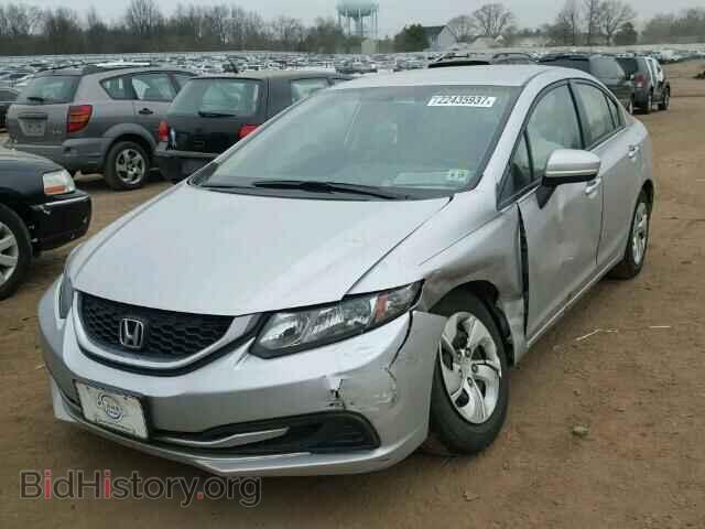 2014 HONDA CIVIC - VIN: 19XFB2F56EE239182 - Фото 2