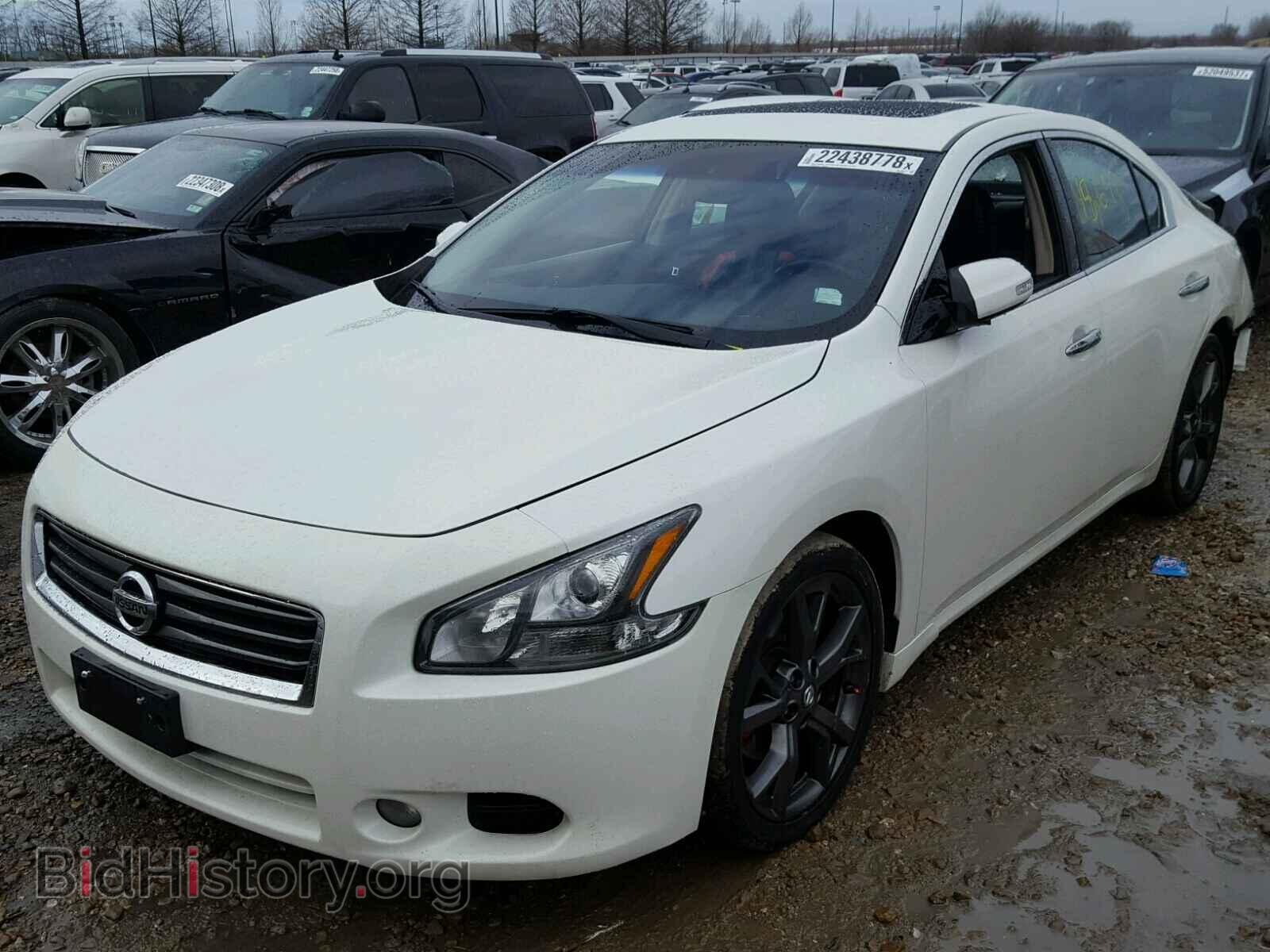 2014 NISSAN MAXIMA S - VIN: 1N4AA5APXEC481767 - Фото 2