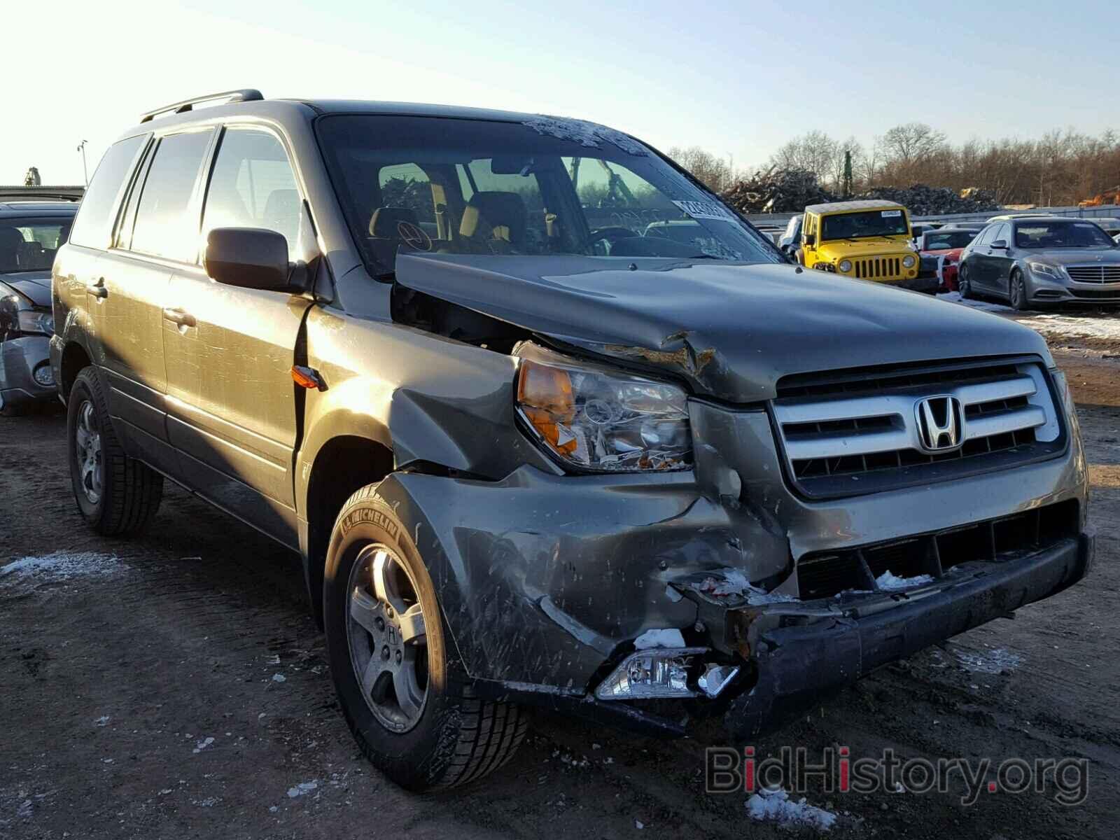 Фотография 2HKYF18427H510930 - HONDA PILOT 2007