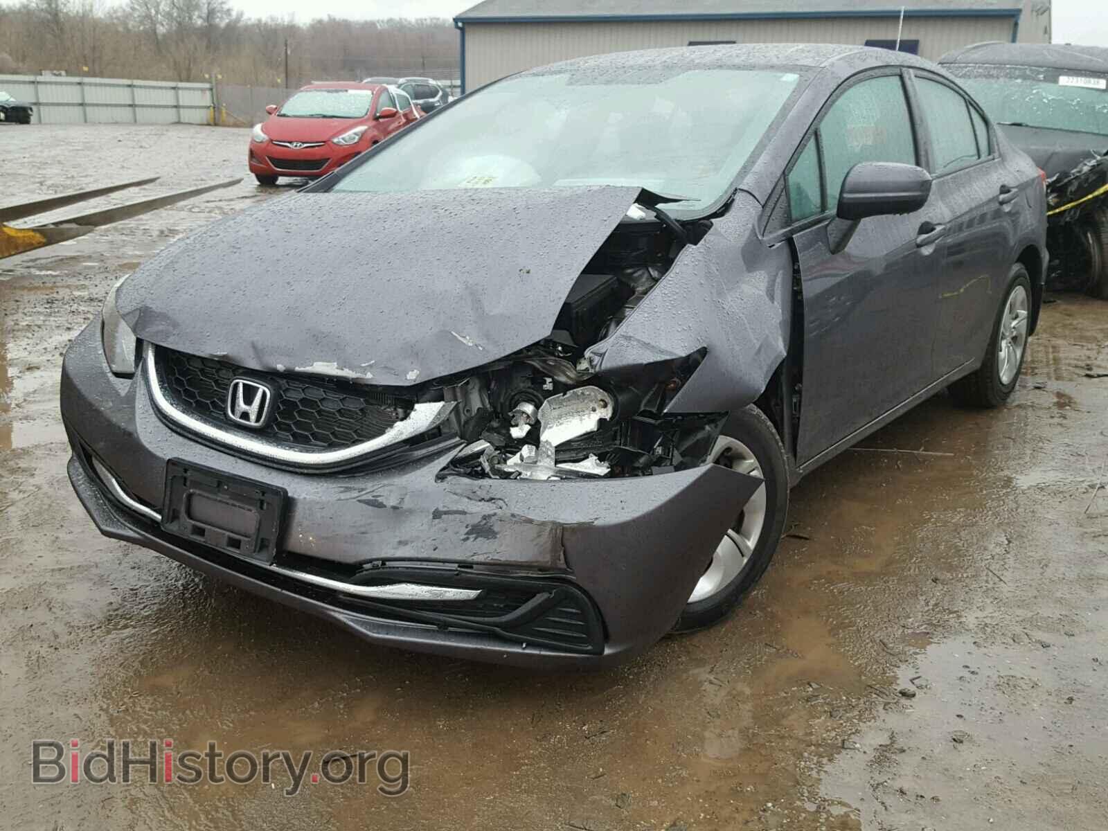 2014 HONDA CIVIC - VIN: 19XFB2F58EE018683 - Фото 2