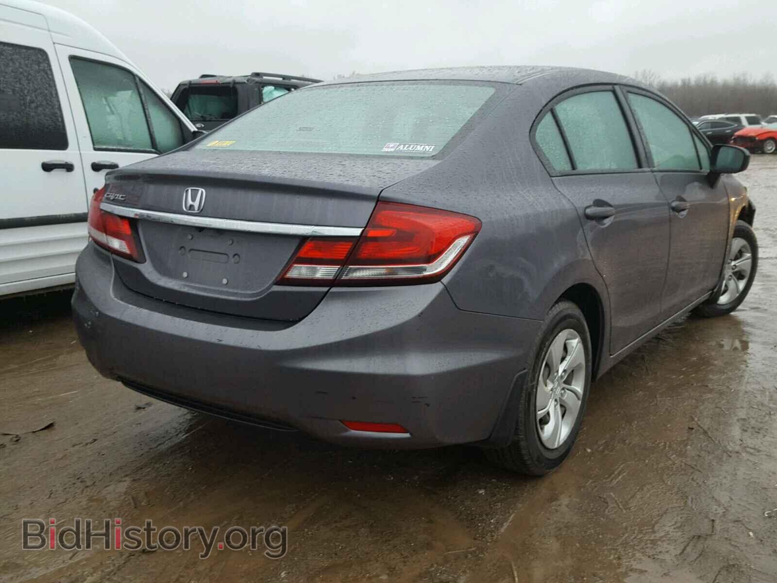 2014 HONDA CIVIC - VIN: 19XFB2F58EE018683 - Фото 4